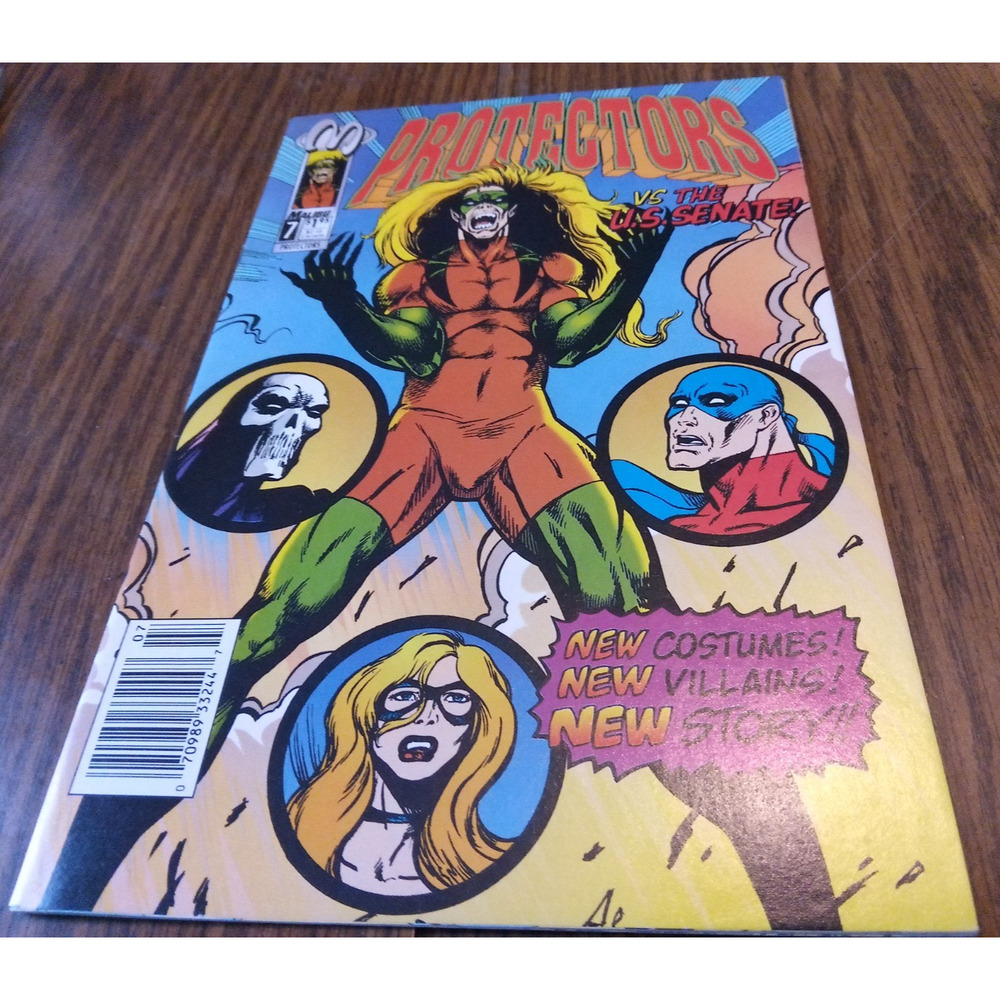 Protectors #7 March 1993 Malibu Comics